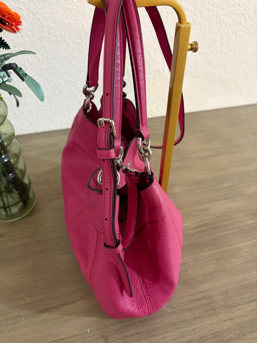 Coach F23537 Pebble Leather Small Lexy Shoulder Bag - Picture 7 of 12
